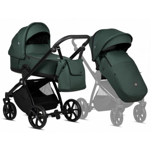 Коляска універсальна 2 в 1 Tutis Mio plus Thermo Pacific green