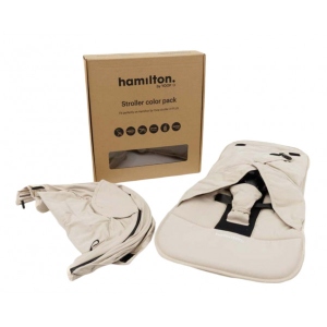 Муфта-чохол для коляски Hamilton by Yoop X1 Plus Cream White (65078)
