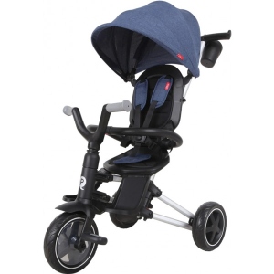 Триколісний велосипед Qplay S700Nova+RubberBlue