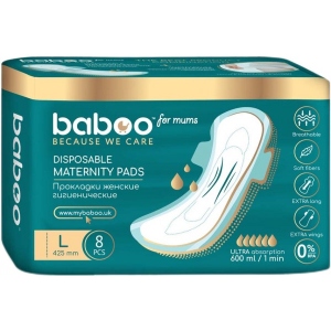 Післяпологові прокладки Baboo 8 шт. (2-110)
