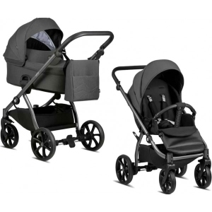 Коляска універсальна 2 в 1 Tutis Leo Dark Grey