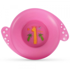 Тарілка для малюка Baboo Safari Pink (9-030)