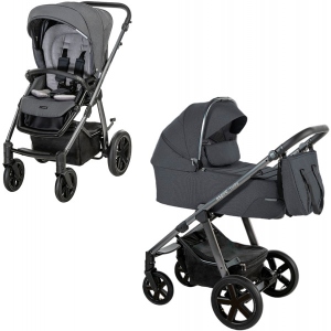 Коляска універсальна 2 в 1 Espiro Husky XL 2022 217 Graphite