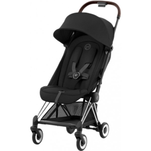 Коляска прогулянкова Cybex Coya Chrome Dark Brown Sepia Black