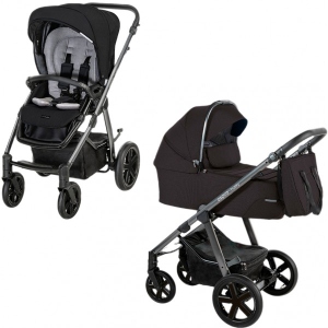 Коляска універсальна 2 в 1 Espiro Husky XL 2022 210 Black