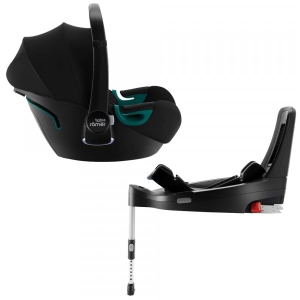 Автокрісло Britax-Romer BABY-SAFE iSENSE Space Black з платформою FLEX BASE iSENSE