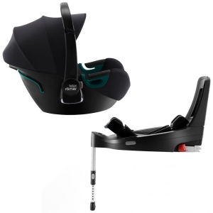 Автокрісло Britax-Romer 
BABY-SAFE iSENSE Fossil Grey з платформою FLEX BASE iSENSE