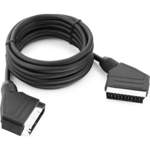 Кабель Scart - RCA Merlion Scart-Scart 1.2m Black (TT-SCART (M)/(M)-1.2)