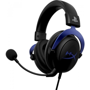 Гарнітура дротова ігрова HyperX для PS5/PS4 3.5mm Black/Blue (4P5H9AM)