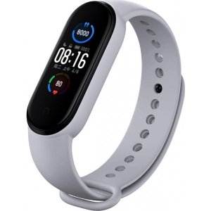 Ремінець для фітнес-браслету BeCover for Xiaomi Mi Smart Band 5/Mi Smart Band 6 Light Gray (705432)