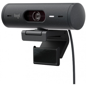 Веб-камера для комп'ютера Logitech BRIO 500 Graphite (960-001422)
