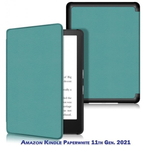 Чохол для електронної книги BeCover Smart for Amazon Kindle Paperwhite 11th Gen. 2021 Dark Green (707204)