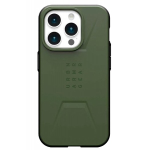 Чохол для смартфону UAG for Apple iPhone 15 Pro Civilian Magsafe Olive Drab (114275117272)