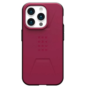 Чохол для смартфону UAG for Apple iPhone 15 Pro Civilian Magsafe Bordeaux (114275119049)