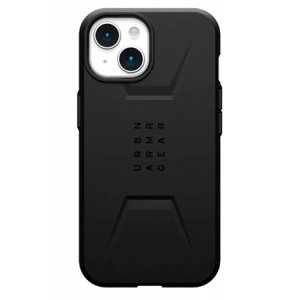 Чохол для смартфону UAG for Apple iPhone 15 Civilian Magsafe, Black (114287114040)