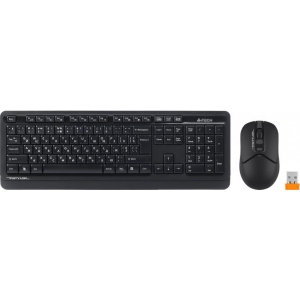 Клавіатура + миша бездротова A4tech FG1012 Black USB