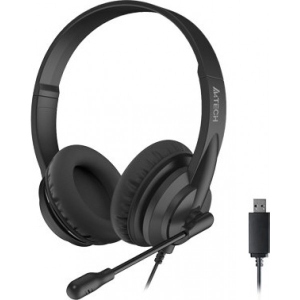 Гарнітура дротова A4tech HU-10 Black