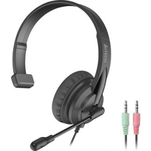 Гарнітура дротова A4tech HS-11 Black
