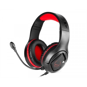 Гарнітура дротова ігрова REAL-EL GDX-7590 Black/Red фірмовий сайт