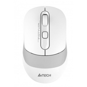 Миша бездротова A4tech FB10C Grayish White USB