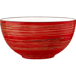 Салатник Wilmax Spiral Red 16.5 см 1000 мл (WL-669231 / A)