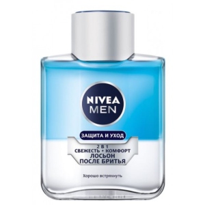 Лосьйон після гоління NIVEA Захист та догляд Свіжість та комфорт 2в1 100мл