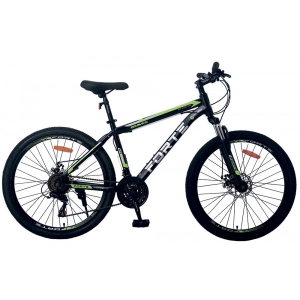 Двоколісний велосипед Forte BRAVES Black/Green (117826)