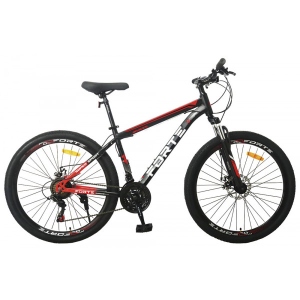 Двоколісний велосипед Forte BRAVES Black/Red (117845)