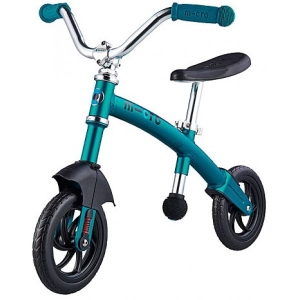Біговел Micro "G-Bike Chopper Deluxe" - АКВА (до 20 кг із сидінням, двоколісний) (GB0025)