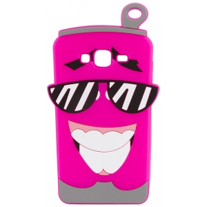 Чохол для смартфону GreenGo Silicon 3D Case Cup for Sam J3 2016 J320 pink купити в Києві