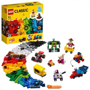 Конструктор LEGO Classic Кубики і колеса (11014)