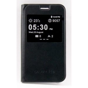 Чохол для смартфону DENGOS Flipp-Book Call ID for Samsung Galaxy J1 (2016) SM-J120 Black (DG-SL-BK-085)