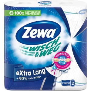 Рушники паперові Zewa Wisch Weg 2 рулона (7322540973174)