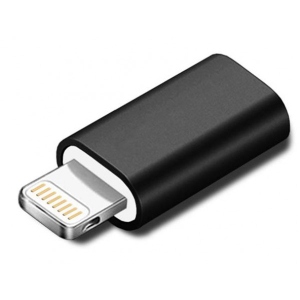 Перехідник XOKO microUSB-Lightning Black (XK-AC005-BK)