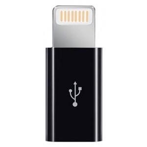Перехідник XOKO microUSB-Lightning Black (XK-AC030-BK)