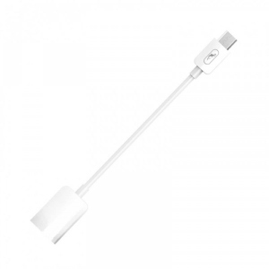 Перехідник SkyDolphin OT03 OTG microUSB - USB White (ADPT-00019)