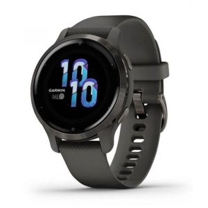 Смарт-годинник Garmin Venu 2S Slate Bezel + Graphite (010-02429-10)