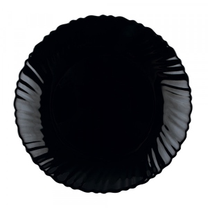 Тарілка обідня Vittora Black Wave 220 мм (V-220WBL)
