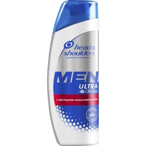 Шампунь чоловічий Head&Shoulders Проти лупи з Ароматом Old Spice 200мл