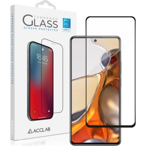 Захисне скло для смартфону ACCLAB Full Glue for Xiaomi Mi 11T Pro Black (1283126518713)