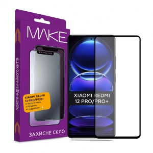 Захисне скло для смартфону MAKE FCFG Xiaomi Redmi Note 12 Pro 5G (MGF-XRN12P5G)