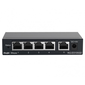 Коммутатор локальної мережі (Switch) Ruijie Reyee RG-ES105GD