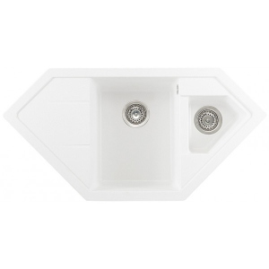 Мийка кухонна Interline Indigo White