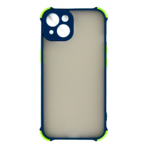 Чохол для смартфону DENGOS Matte Bng for Apple iPhone 13 Blue (DG-TPU-BNG-13)