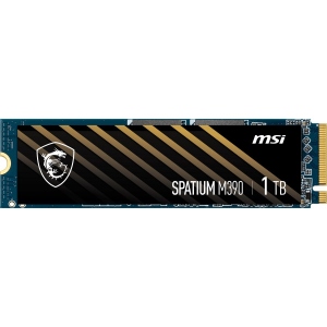 SSD-накопичувач внутрішній MSI 1TB Spatium M390 M.2 2280 PCIe 3.0 x4 NVMe 3D NAND TLC (S78-440L650-P83)