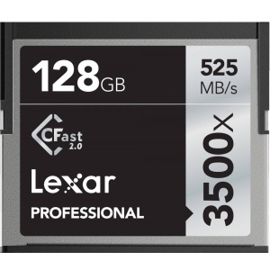 Карта пам'яті Lexar 128GB Professional 3500x CFast 2.0 (LC128CRBEU3500) замовити в Україні