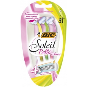 Станок жіночий одноразовий BIC Soleil Bella Colours 3 шт. (3086123468283)