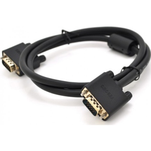 Кабель Veggieg VGA-VGA 3 м Black (YT-VGA(M)/(M)3+6VG-3/19694)