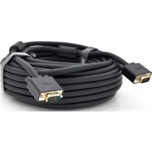 Кабель Veggieg VGA-VGA 15 м Black (YT-VGA(M)/(M)3+6VG-15/19697)