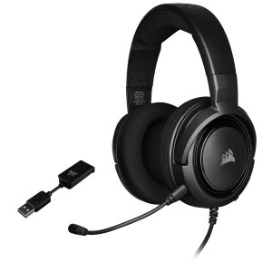 Гарнітура дротова ігрова Corsair HS45 Surround (CA-9011220-EU)